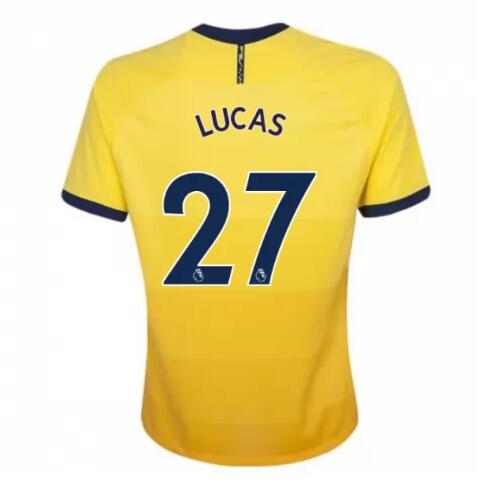 Tottenham Hotspur Football Kit Third Soccer Jersey LUCAS 27 2020/21